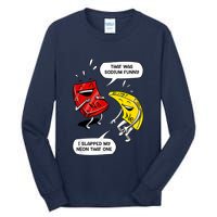 That Was Sodium Funny Geek Chemistry Science Joke Tall Long Sleeve T-Shirt