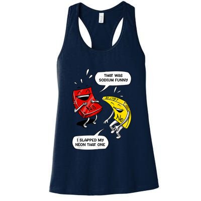That Was Sodium Funny Geek Chemistry Science Joke Womens Tank Top