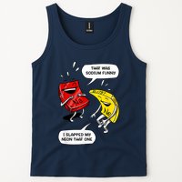 That Was Sodium Funny Geek Chemistry Science Joke Tank Top