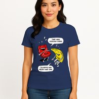 That Was Sodium Funny Geek Chemistry Science Joke Womens T-Shirt