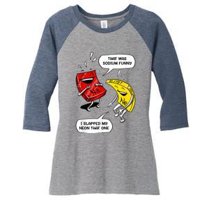 That Was Sodium Funny Geek Chemistry Science Joke Women's Tri-Blend 3/4-Sleeve Raglan Shirt