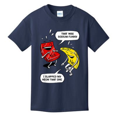 That Was Sodium Funny Geek Chemistry Science Joke Kids T-Shirt