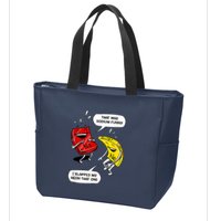 That Was Sodium Funny Geek Chemistry Science Joke Zip Tote Bag