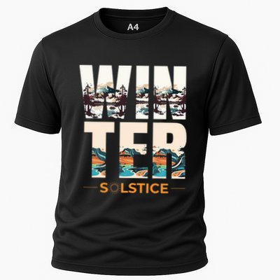 The Winter Solstice Yule  Performance Shirt
