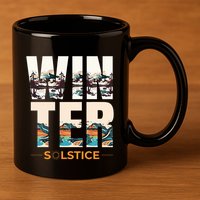 The Winter Solstice Yule  11oz C Handle Ceramic Mug
