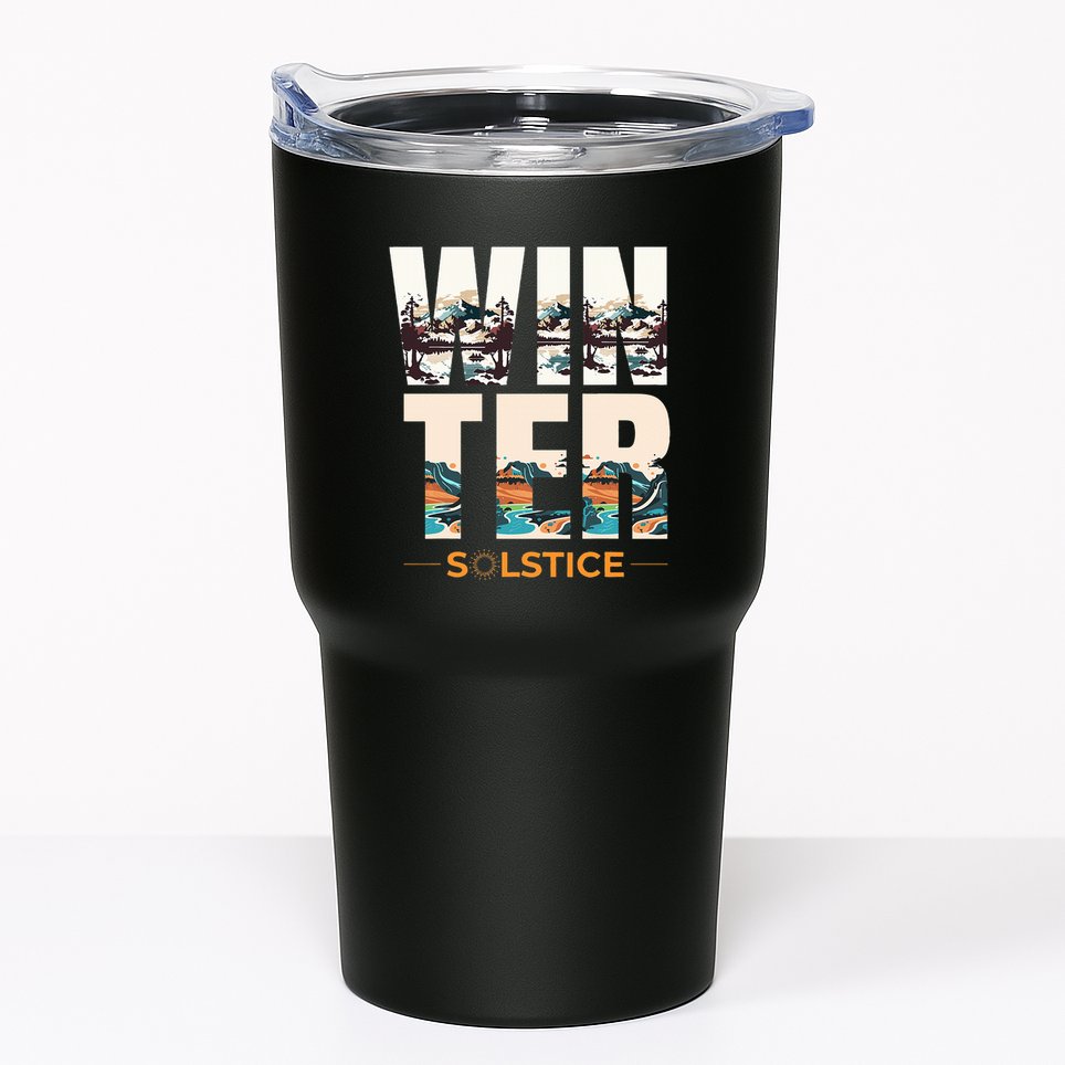 The Winter Solstice Yule  Tumbler