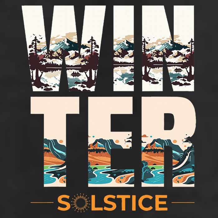 The Winter Solstice Yule  25L Jumbo Tote