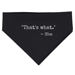 ThatS What She Said Quote Classic Dad Joke Saying USA-Made Doggie Bandana