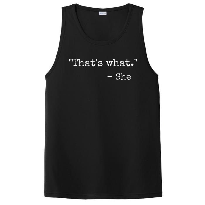 ThatS What She Said Quote Classic Dad Joke Saying PosiCharge Competitor Tank