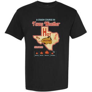 Texas Weather Summer Heat Wave Garment-Dyed Heavyweight T-Shirt