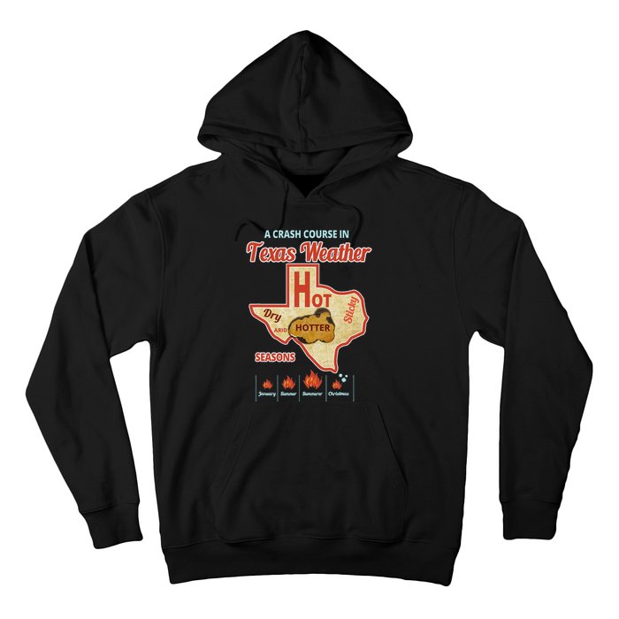 Texas Weather Summer Heat Wave Hoodie