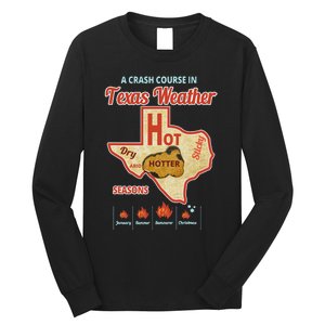 Texas Weather Summer Heat Wave Long Sleeve Shirt