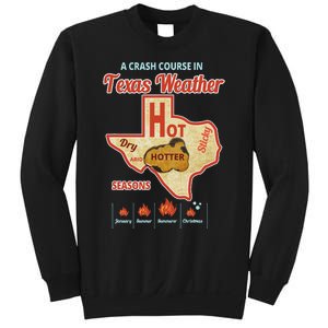 Texas Weather Summer Heat Wave Sweatshirt