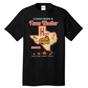 Texas Weather Summer Heat Wave Tall T-Shirt