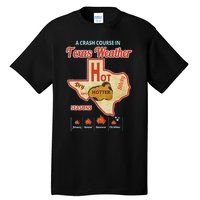 Texas Weather Summer Heat Wave Tall T-Shirt