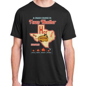 Texas Weather Summer Heat Wave Adult ChromaSoft Performance T-Shirt