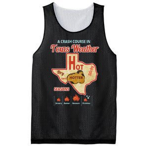 Texas Weather Summer Heat Wave Mesh Reversible Basketball Jersey Tank