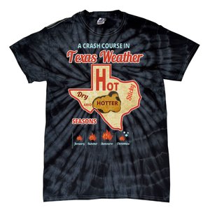 Texas Weather Summer Heat Wave Tie-Dye T-Shirt