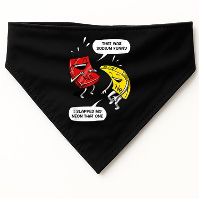 That Was Sodium Funny Geek Chemistry Science Joke USA-Made Doggie Bandana