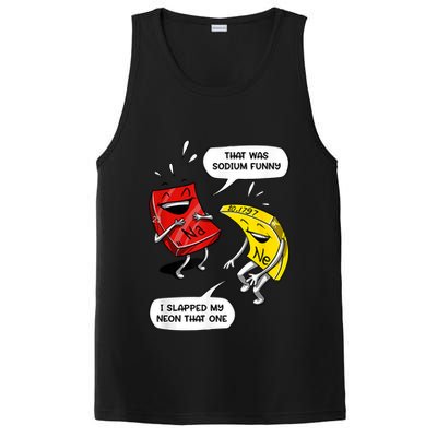 That Was Sodium Funny Geek Chemistry Science Joke PosiCharge Competitor Tank