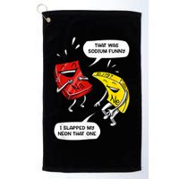 That Was Sodium Funny Geek Chemistry Science Joke Golf Towel