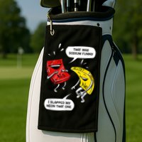 That Was Sodium Funny Geek Chemistry Science Joke Golf Towel