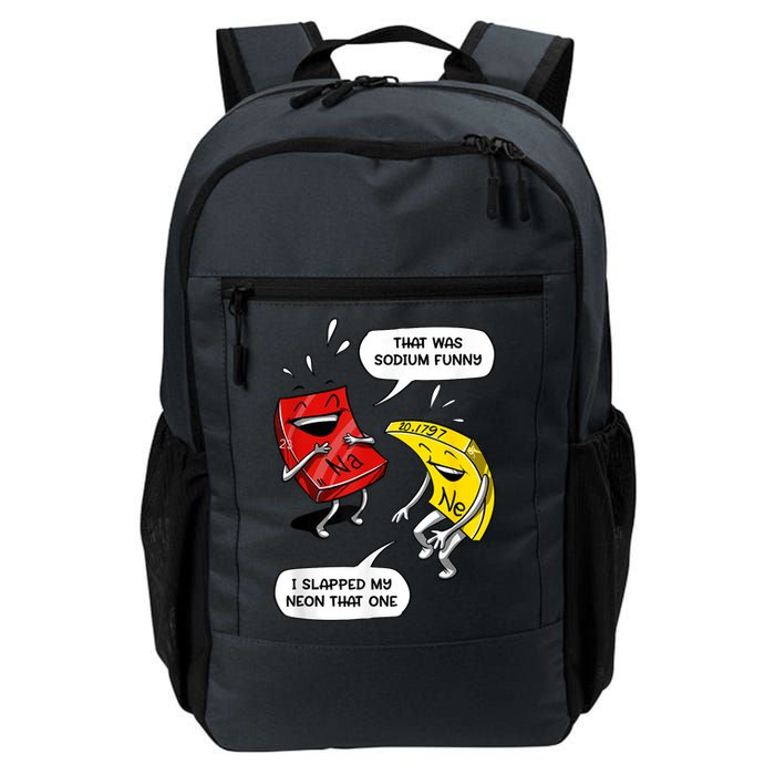 That Was Sodium Funny Geek Chemistry Science Joke Backpack