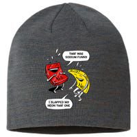 That Was Sodium Funny Geek Chemistry Science Joke Sustainable Beanie
