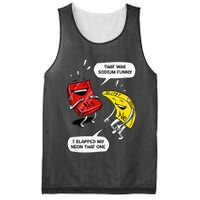 That Was Sodium Funny Geek Chemistry Science Joke Mesh Reversible Basketball Jersey Tank
