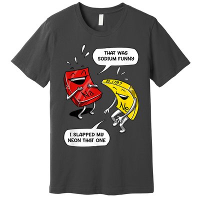 That Was Sodium Funny Geek Chemistry Science Joke Premium T-Shirt