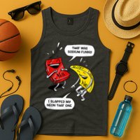 That Was Sodium Funny Geek Chemistry Science Joke Tank Top
