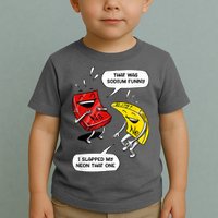 That Was Sodium Funny Geek Chemistry Science Joke Toddler T-Shirt