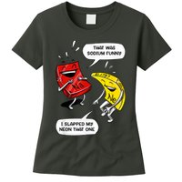 That Was Sodium Funny Geek Chemistry Science Joke Womens T-Shirt