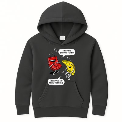 That Was Sodium Funny Geek Chemistry Science Joke Kids Hoodie