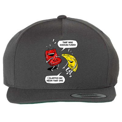 That Was Sodium Funny Geek Chemistry Science Joke Wool Snapback Cap