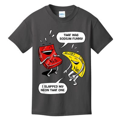 That Was Sodium Funny Geek Chemistry Science Joke Kids T-Shirt