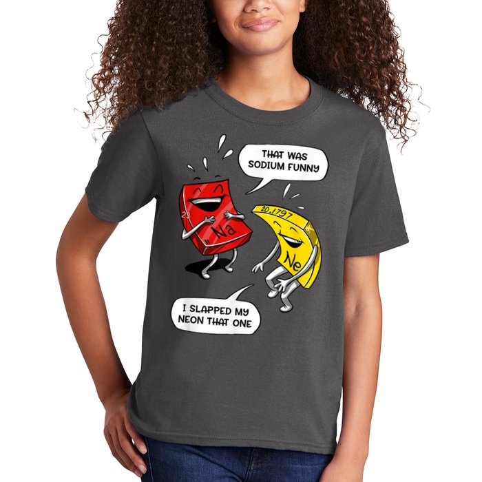 That Was Sodium Funny Geek Chemistry Science Joke Kids T-Shirt