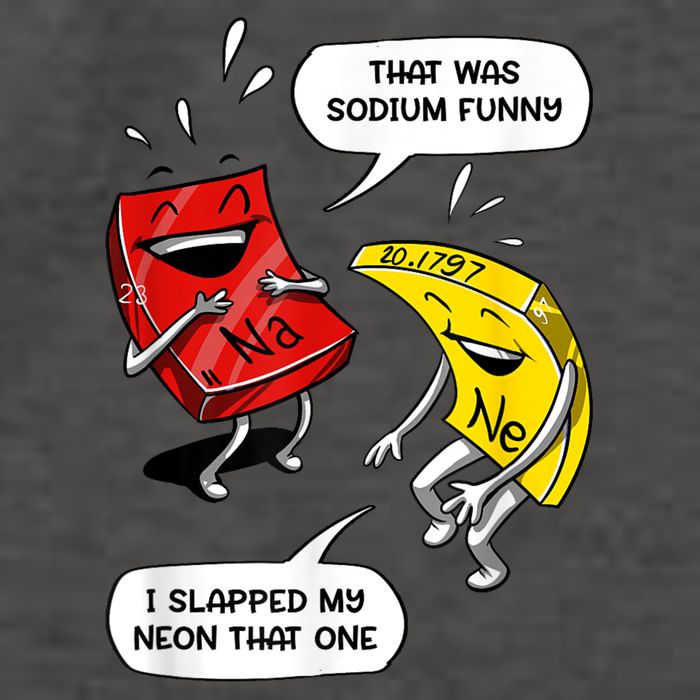 That Was Sodium Funny Geek Chemistry Science Joke Vector Backpack