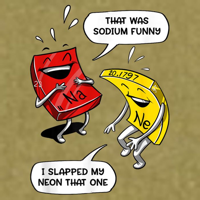 That Was Sodium Funny Geek Chemistry Science Joke Garment-Dyed Women's Muscle Tee