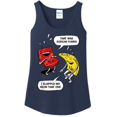 That Was Sodium Funny Geek Chemistry Science Joke Ladies Essential Tank