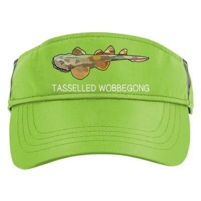 Tasselled Wobbegong Shark Lover Adult Drive Performance Visor