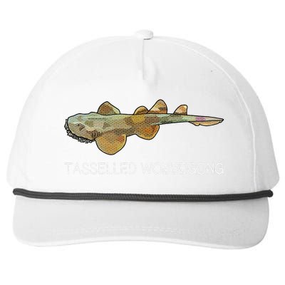 Tasselled Wobbegong Shark Lover Snapback Five-Panel Rope Hat