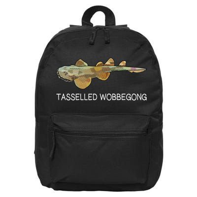 Tasselled Wobbegong Shark Lover 16 in Basic Backpack