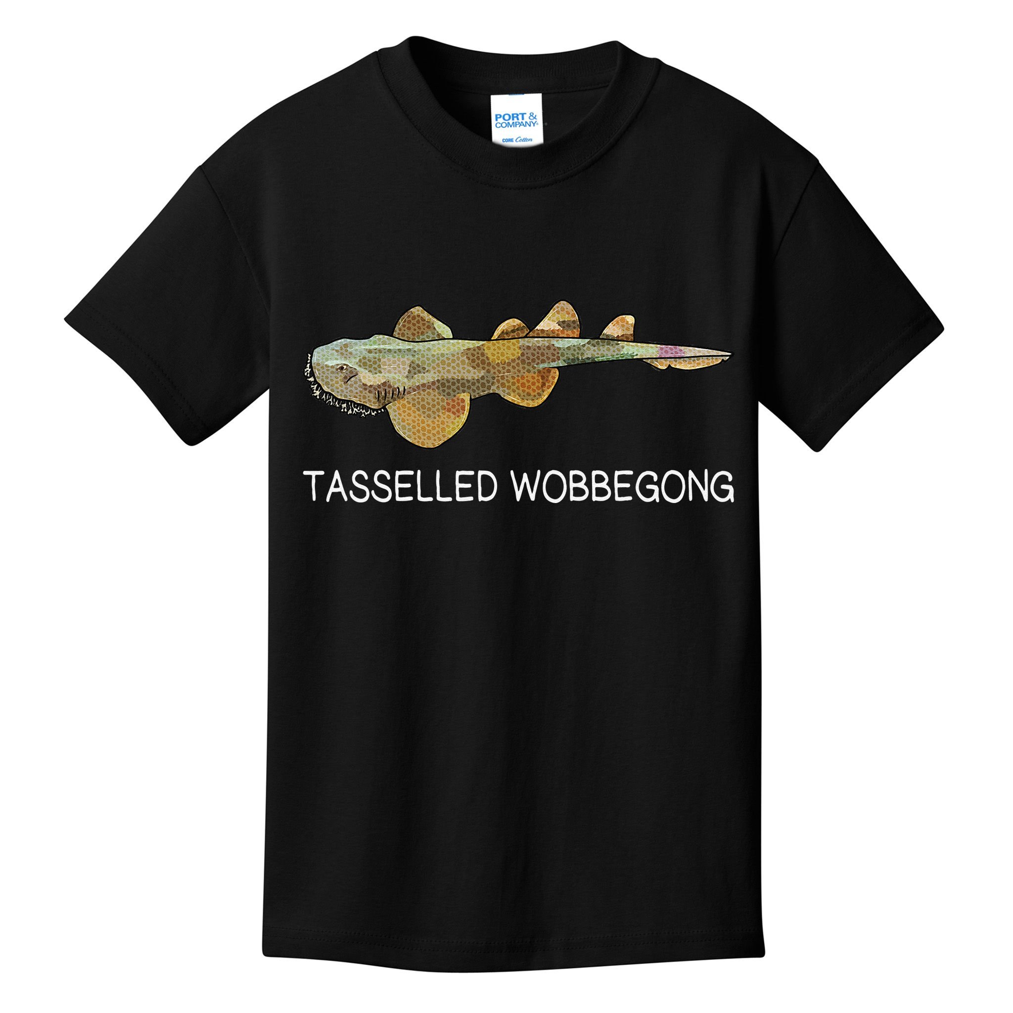 Tasselled Wobbegong Shark Lover Kids T-Shirt