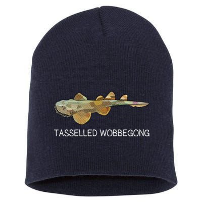 Tasselled Wobbegong Shark Lover Short Acrylic Beanie