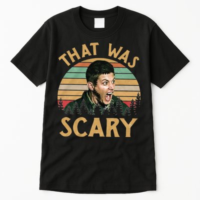 That Was Scary Dean Winchester Meme Funny Tall T-Shirt