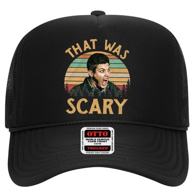 That Was Scary Dean Winchester Meme Funny Trucker Hat