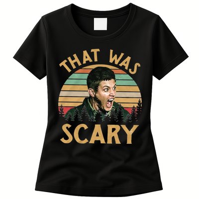 That Was Scary Dean Winchester Meme Funny Womens T-Shirt