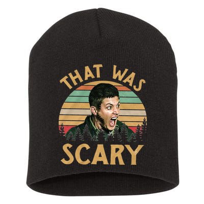 That Was Scary Dean Winchester Meme Funny Short Acrylic Beanie