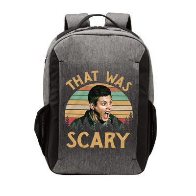 That Was Scary Dean Winchester Meme Funny Vector Backpack